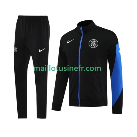 Chelsea Ensemble Vestes d'entrainement 2025-26 Noir